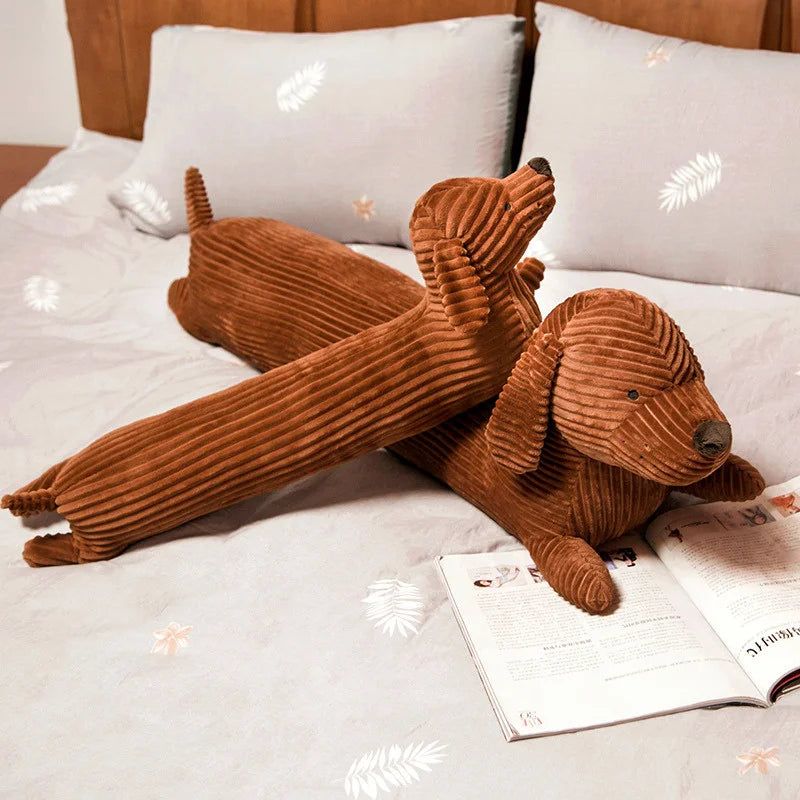 Dachshund Dog Shape Plush Pillow