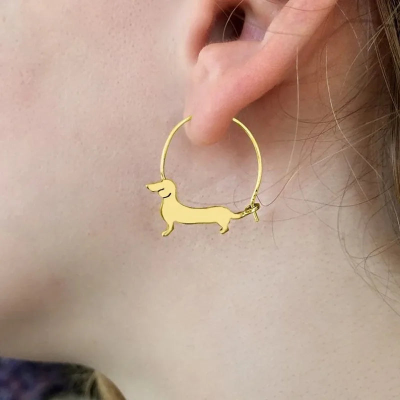 Dachshund Earrings