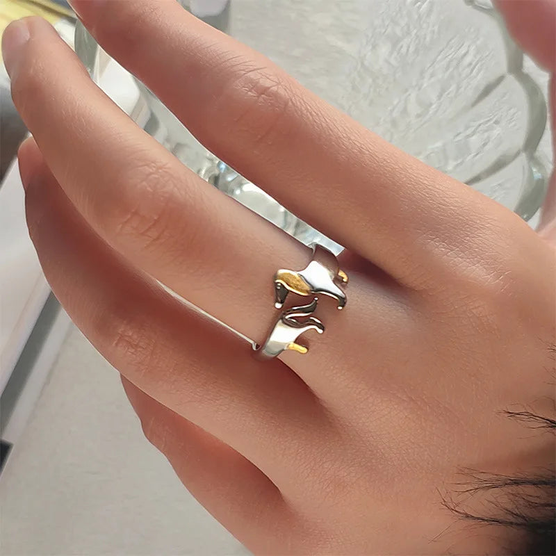 Dachshund  Adjustable Ring