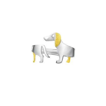 Dachshund  Adjustable Ring