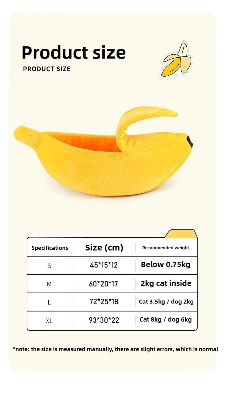 Banana super soft bed